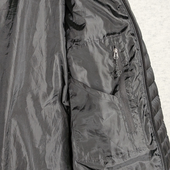 Eddie Bauer Men's EB700 Black Down Puffer Jacket Sz TL - Picture 11 of 14